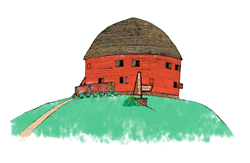 Arcadia Round Barn on Route 66